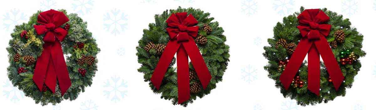 Holiday Wreaths From Christmas Forest - As Good As Gold - Golden Retriever Rescue Of Illinois