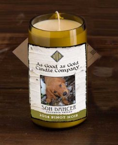 Candle label mock-up