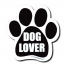 Dog Lover Paw Print Magnet