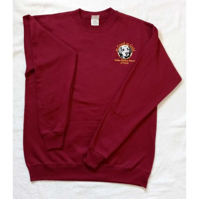 As Good as Gold Sweatshirt – Cardinal Red