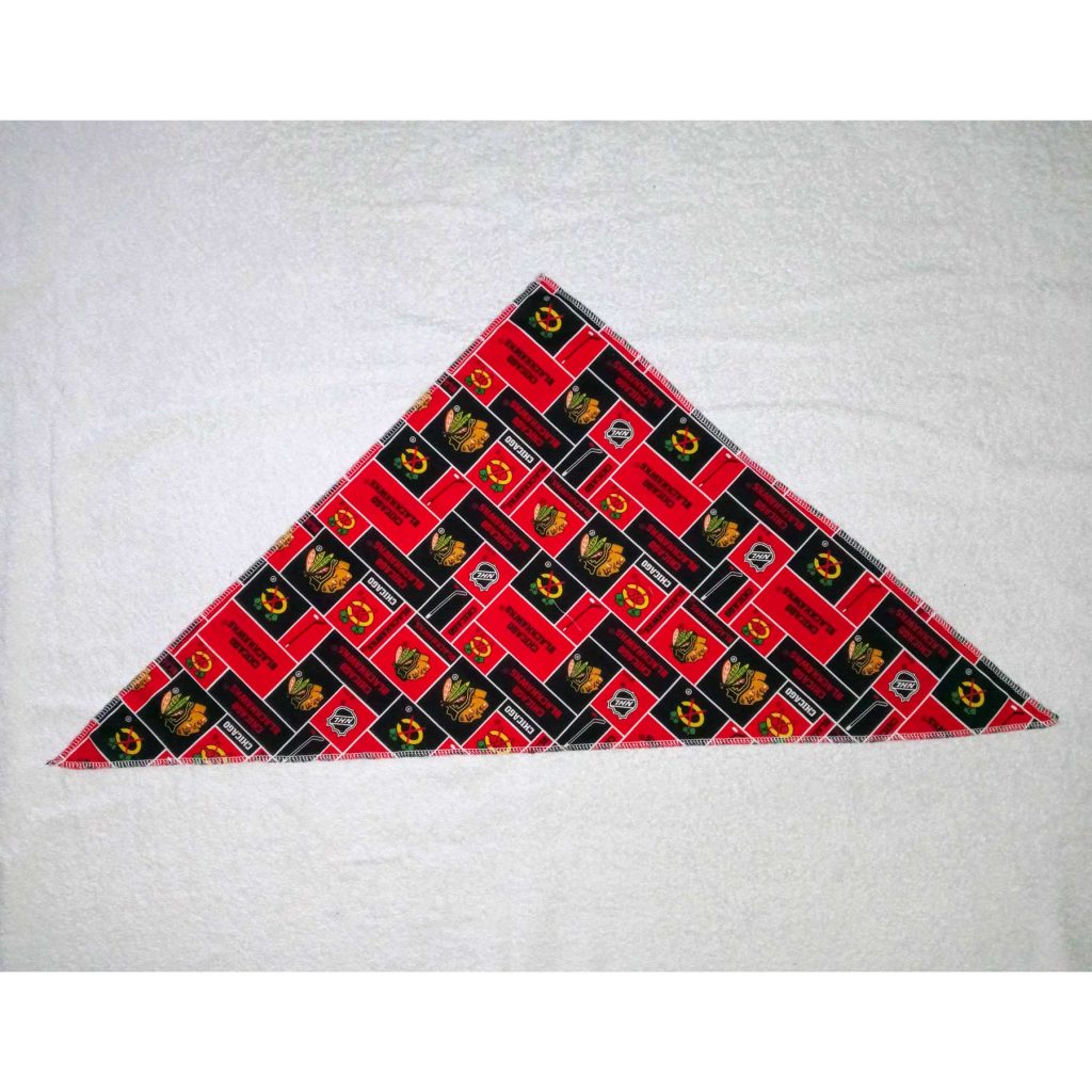 Chicago Blackhawks Bandana Red As Good As Gold Golden Retriever