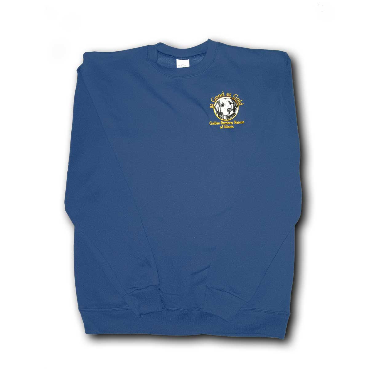 As Good As Gold Sweatshirt Navy As Good As Gold Golden Retriever as-good-as-gold-sweatshirt-navy-as-good-as-gold-golden-retriever